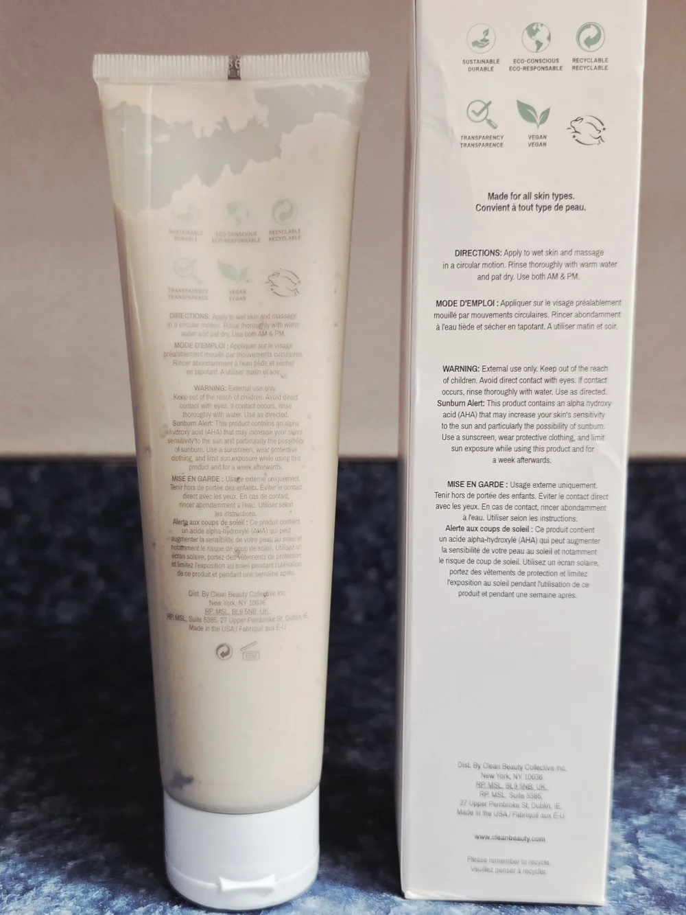 CLEAN RESERVE Buriti + Pequi Oils + Grape Extract Hydrating Face & Body Cleanser